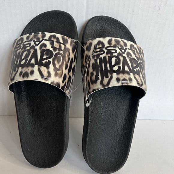 New Cavalli Class Womens Animal Print Slide Sandals - Picture 3 of 7